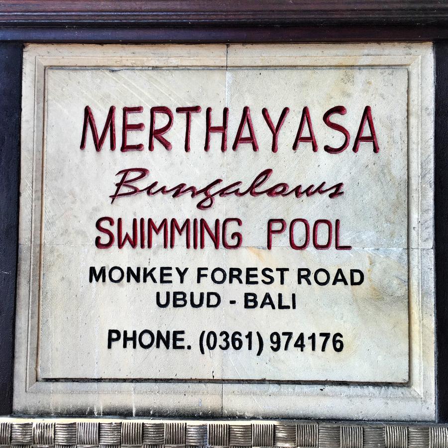 Merthayasa Bungalows Ubud Kültér fotó